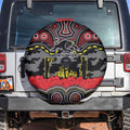 ANZAC Day Penrith Panthers Spare Tire Cover Military Memorial Aboriginal Indigenous Art