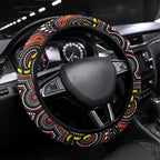 ANZAC Day Penrith Panthers Steering Wheel Cover Military Memorial Aboriginal Indigenous Art