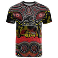 ANZAC Day Penrith Panthers T Shirt Military Memorial Aboriginal Indigenous Art