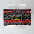 ANZAC Day Penrith Panthers Tablecloth Military Memorial Aboriginal Indigenous Art