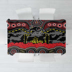 ANZAC Day Penrith Panthers Tablecloth Military Memorial Aboriginal Indigenous Art