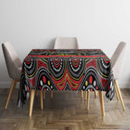 ANZAC Day Penrith Panthers Tablecloth Military Memorial Aboriginal Indigenous Art