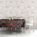 ANZAC Day Penrith Panthers Tablecloth Military Memorial Aboriginal Indigenous Art