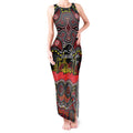 ANZAC Day Penrith Panthers Tank Maxi Dress Military Memorial Aboriginal Indigenous Art