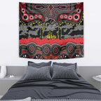ANZAC Day Penrith Panthers Tapestry Military Memorial Aboriginal Indigenous Art