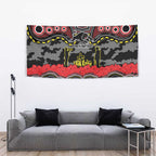 ANZAC Day Penrith Panthers Tapestry Military Memorial Aboriginal Indigenous Art
