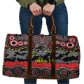 ANZAC Day Penrith Panthers Travel Bag Military Memorial Aboriginal Indigenous Art