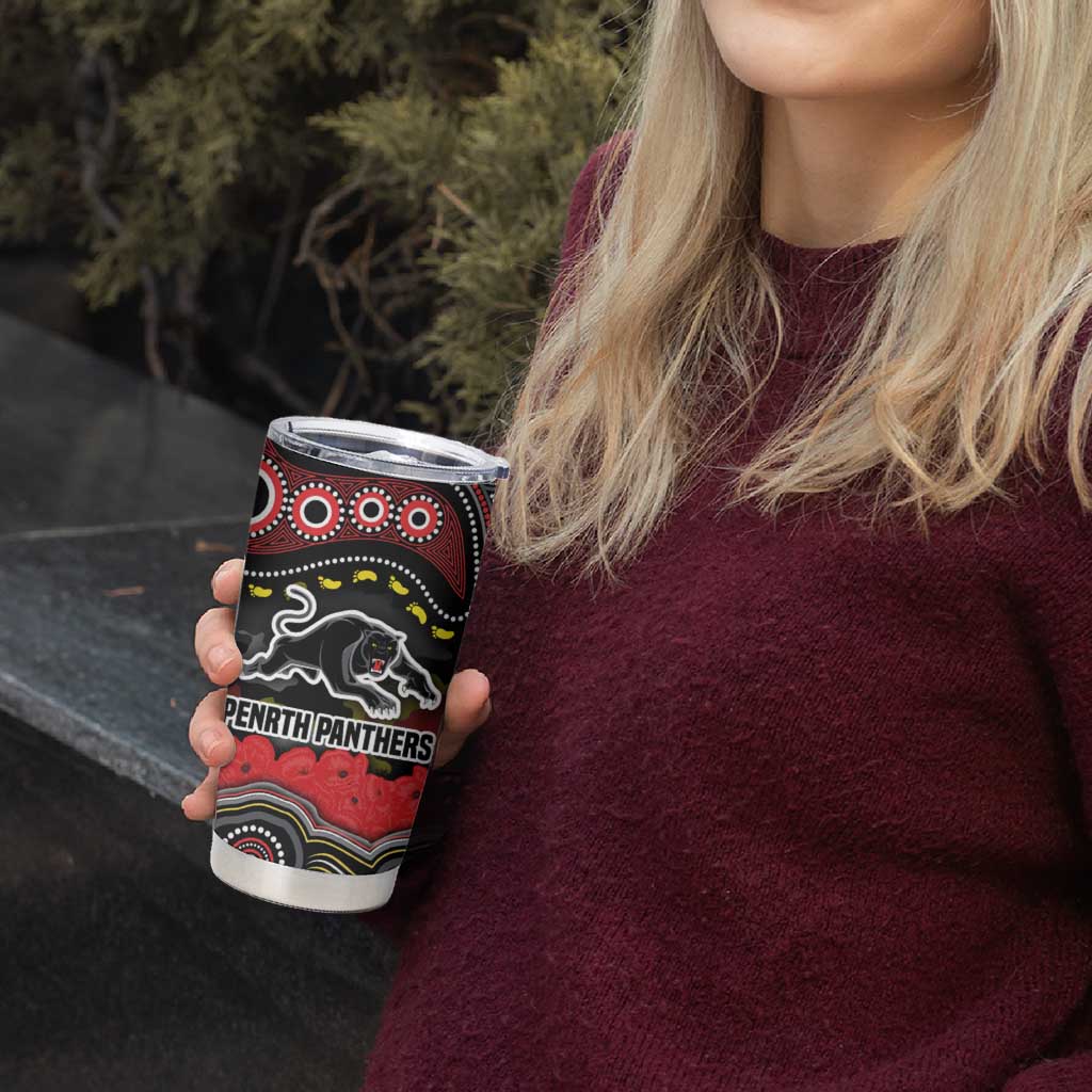 ANZAC Day Penrith Panthers Tumbler Cup Military Memorial Aboriginal Indigenous Art