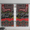 ANZAC Day Penrith Panthers Window Curtain Military Memorial Aboriginal Indigenous Art