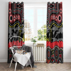 ANZAC Day Penrith Panthers Window Curtain Military Memorial Aboriginal Indigenous Art