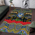 ANZAC Day Parramatta Eels Area Rug Military Memorial Aboriginal Indigenous Art