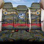 ANZAC Day Parramatta Eels Back Car Seat Cover Military Memorial Aboriginal Indigenous Art