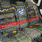 ANZAC Day Parramatta Eels Back Car Seat Cover Military Memorial Aboriginal Indigenous Art