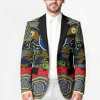 ANZAC Day Parramatta Eels Blazer Military Memorial Aboriginal Indigenous Art