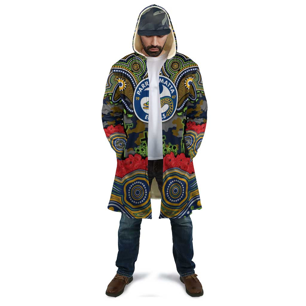 ANZAC Day Parramatta Eels Cloak Military Memorial Aboriginal Indigenous Art