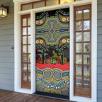 ANZAC Day Parramatta Eels Door Cover Military Memorial Aboriginal Indigenous Art