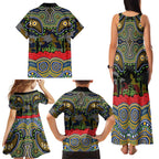 ANZAC Day Parramatta Eels Family Matching Tank Maxi Dress and Hawaiian Shirt Military Memorial Aboriginal Indigenous Art