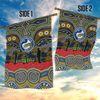 ANZAC Day Parramatta Eels Garden Flag Military Memorial Aboriginal Indigenous Art