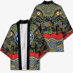 ANZAC Day Parramatta Eels Kimono Military Memorial Aboriginal Indigenous Art
