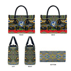 ANZAC Day Parramatta Eels Leather Bag Military Memorial Aboriginal Indigenous Art
