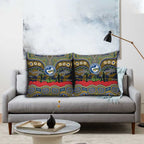 ANZAC Day Parramatta Eels Pillow Cover Military Memorial Aboriginal Indigenous Art
