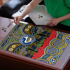 ANZAC Day Parramatta Eels Puzzle Military Memorial Aboriginal Indigenous Art