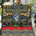 ANZAC Day Parramatta Eels Quilt Military Memorial Aboriginal Indigenous Art