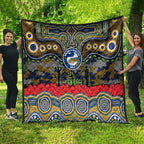 ANZAC Day Parramatta Eels Quilt Military Memorial Aboriginal Indigenous Art