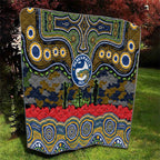ANZAC Day Parramatta Eels Quilt Military Memorial Aboriginal Indigenous Art