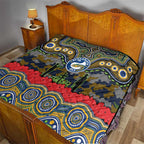 ANZAC Day Parramatta Eels Quilt Military Memorial Aboriginal Indigenous Art
