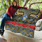 ANZAC Day Parramatta Eels Quilt Military Memorial Aboriginal Indigenous Art