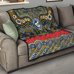 ANZAC Day Parramatta Eels Quilt Military Memorial Aboriginal Indigenous Art