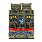 ANZAC Day Parramatta Eels Quilt Bed Set Military Memorial Aboriginal Indigenous Art