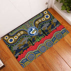 ANZAC Day Parramatta Eels Rubber Doormat Military Memorial Aboriginal Indigenous Art