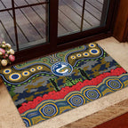 ANZAC Day Parramatta Eels Rubber Doormat Military Memorial Aboriginal Indigenous Art
