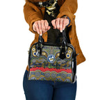 ANZAC Day Parramatta Eels Shoulder Handbag Military Memorial Aboriginal Indigenous Art