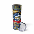 ANZAC Day Parramatta Eels Skinny Tumbler Military Memorial Aboriginal Indigenous Art