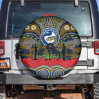ANZAC Day Parramatta Eels Spare Tire Cover Military Memorial Aboriginal Indigenous Art