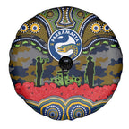 ANZAC Day Parramatta Eels Spare Tire Cover Military Memorial Aboriginal Indigenous Art
