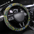 ANZAC Day Parramatta Eels Steering Wheel Cover Military Memorial Aboriginal Indigenous Art