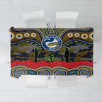 ANZAC Day Parramatta Eels Tablecloth Military Memorial Aboriginal Indigenous Art