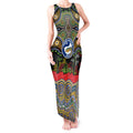 ANZAC Day Parramatta Eels Tank Maxi Dress Military Memorial Aboriginal Indigenous Art