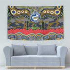 ANZAC Day Parramatta Eels Tapestry Military Memorial Aboriginal Indigenous Art