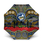 ANZAC Day Parramatta Eels Umbrella Military Memorial Aboriginal Indigenous Art