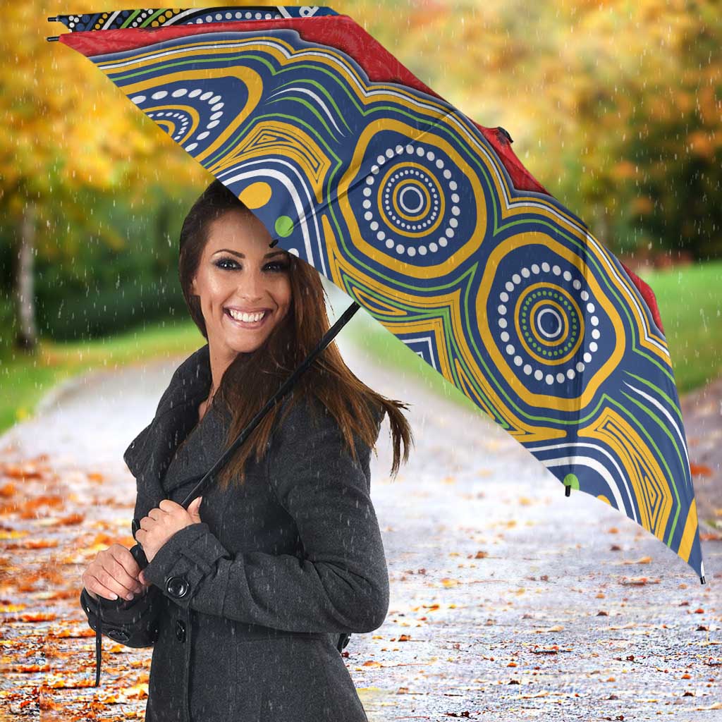 ANZAC Day Parramatta Eels Umbrella Military Memorial Aboriginal Indigenous Art