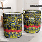 ANZAC Day North Queensland Cowboys Laundry Basket Military Memorial Aboriginal Indigenous Art