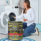 ANZAC Day North Queensland Cowboys Laundry Basket Military Memorial Aboriginal Indigenous Art