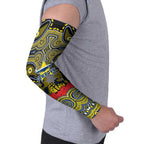 ANZAC Day North Queensland Cowboys Arm Sleeves Military Memorial Aboriginal Indigenous Art