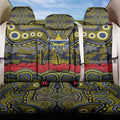 ANZAC Day North Queensland Cowboys Back Car Seat Cover Military Memorial Aboriginal Indigenous Art