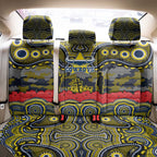 ANZAC Day North Queensland Cowboys Back Car Seat Cover Military Memorial Aboriginal Indigenous Art